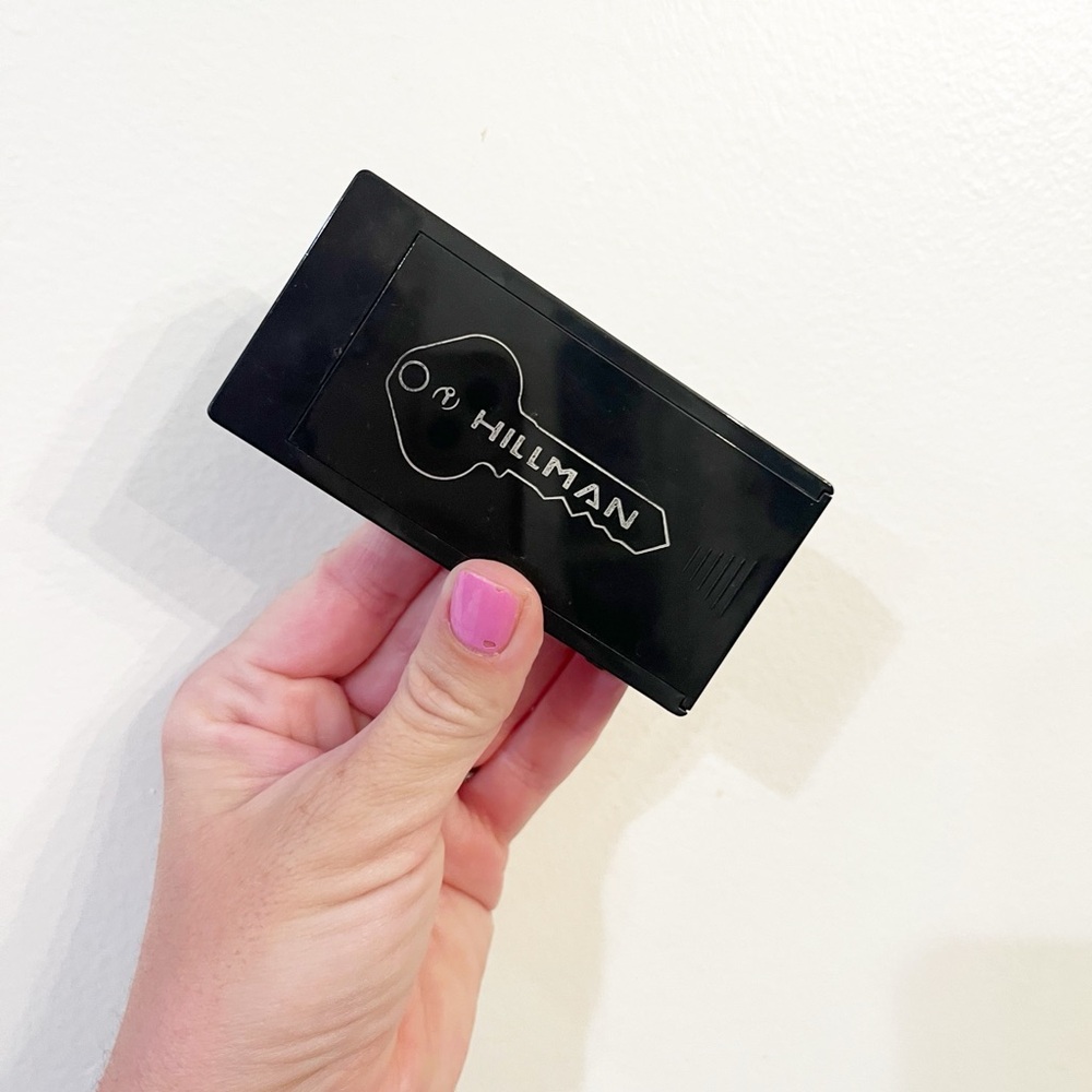 Hillman Plastic Black Magnetic Key Hider Hide A Key